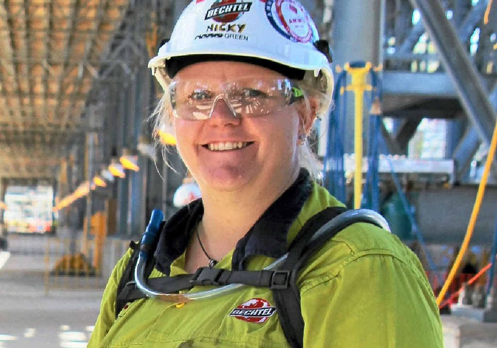 Nikki Green is now working in the “Jurassic Park” of the resource construction sector. Nikki Green is now working in the “Jurassic Park” of the resource construction sector.